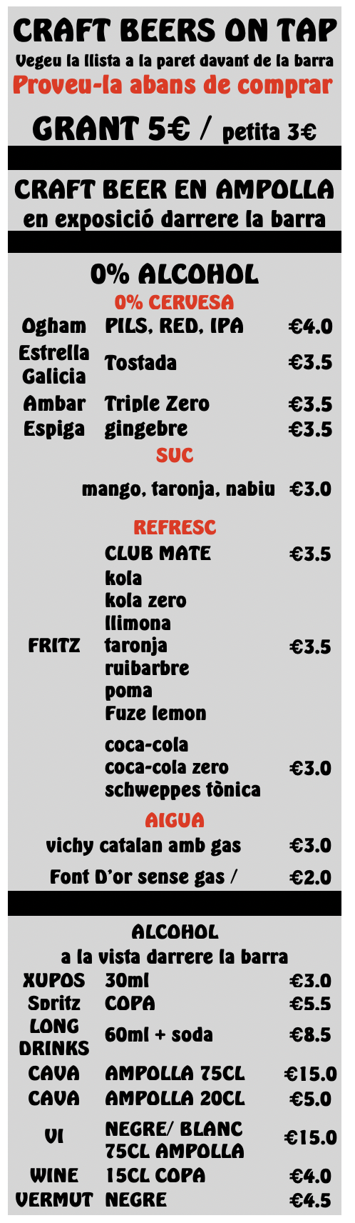 drinks